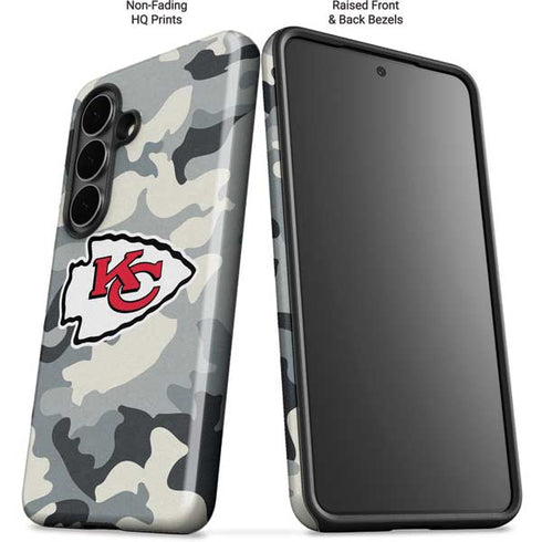 NFL Kansas City Chiefs Camo Galaxy S26 Impact Case