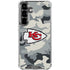 NFL Kansas City Chiefs Camo Galaxy S26 Plus Clear Case