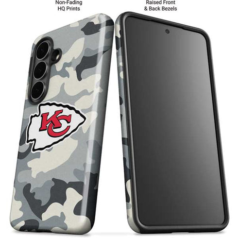 NFL Kansas City Chiefs Camo Galaxy S26 Plus Impact Case