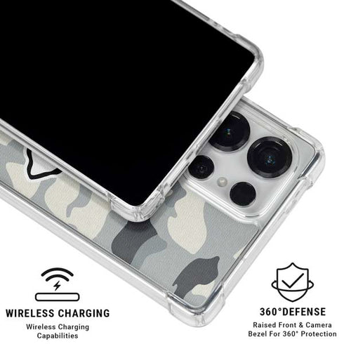NFL Kansas City Chiefs Camo Galaxy S26 Ultra Clear Case