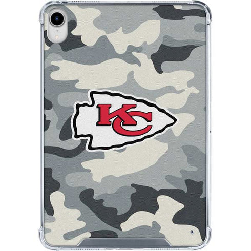 NFL Kansas City Chiefs Camo iPad 11th Gen (2025) Clear Case