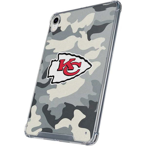 NFL Kansas City Chiefs Camo iPad 11th Gen (2025) Clear Case