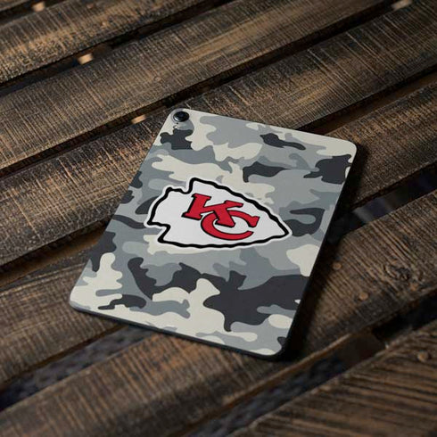 NFL Kansas City Chiefs Camo Apple iPad Pro Skin