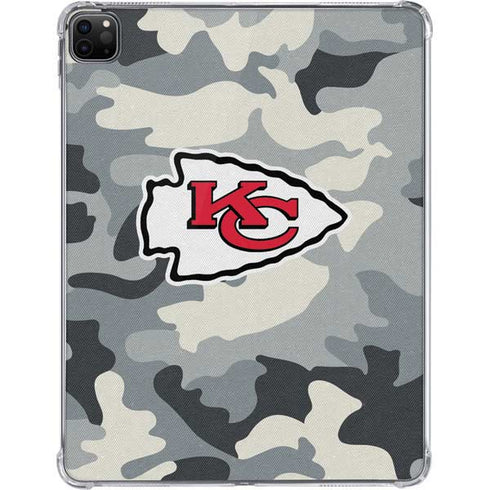 NFL Kansas City Chiefs Camo iPad Pro 11in (2024) Clear Case