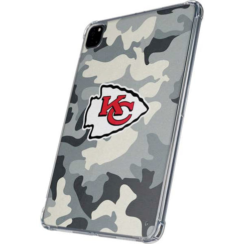NFL Kansas City Chiefs Camo iPad Pro 11in (2024) Clear Case