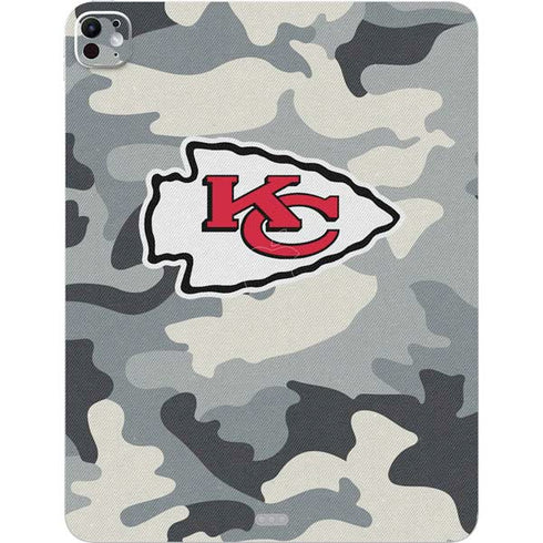 NFL Kansas City Chiefs Camo iPad Pro 13in M4 (2024) Skin