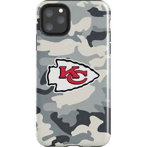 NFL Kansas City Chiefs Camo iPhone Cases