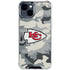 NFL Kansas City Chiefs Camo iPhone 15 Clear Case