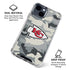 NFL Kansas City Chiefs Camo iPhone 15 Clear Case