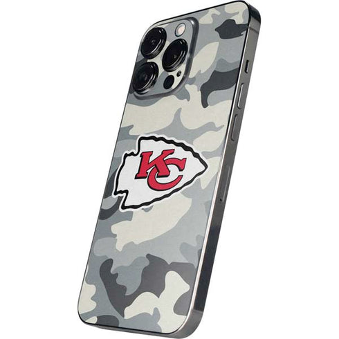 NFL Kansas City Chiefs Camo iPhone 15 Pro Max Skin