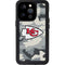NFL Kansas City Chiefs Camo iPhone 15 Pro Waterproof Case