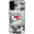 NFL Kansas City Chiefs Camo iPhone 16 Plus Clear Case