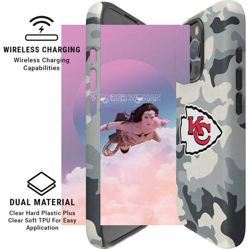 NFL Kansas City Chiefs Camo iPhone 16 Pro Max Magsafe Impact Case