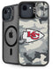 NFL Kansas City Chiefs Camo iPhone 16e Kickstand Case