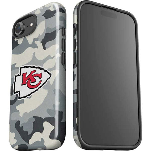 NFL Kansas City Chiefs Camo iPhone 16e Impact Case