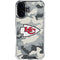 NFL Kansas City Chiefs Camo iPhone 17 Clear Case