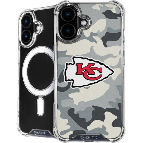 NFL Kansas City Chiefs Camo iPhone 17 MagSafe Case