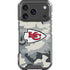 NFL Kansas City Chiefs Camo iPhone 18 Pro Clear Case