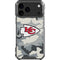 NFL Kansas City Chiefs Camo iPhone 18 Pro Max Clear Case