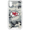 NFL Kansas City Chiefs Camo iPhone XS Clear Case