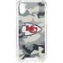NFL Kansas City Chiefs Camo iPhone XS Clear Case