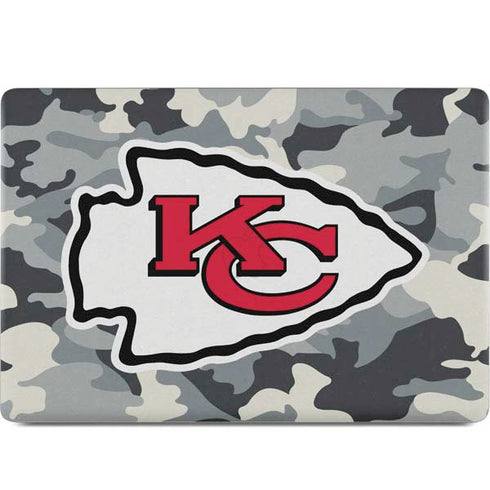 NFL Kansas City Chiefs Camo MacBook Skins