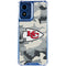 NFL Kansas City Chiefs Camo Moto G 5G (2024) Clear Case