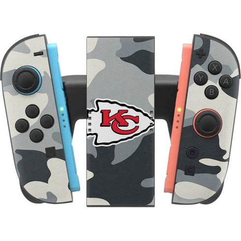 NFL Kansas City Chiefs Camo Nintendo Switch 2 (2025) Joy-Con Controller Skin