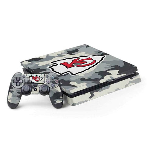 NFL Kansas City Chiefs Camo PlayStation PS4 Skins