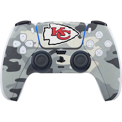 NFL Kansas City Chiefs Camo PlayStation PS5 Skins