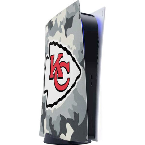 NFL Kansas City Chiefs Camo PlayStation PS5 Skins