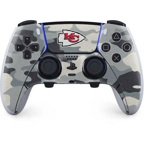 NFL Kansas City Chiefs Camo PlayStation PS5 Skins