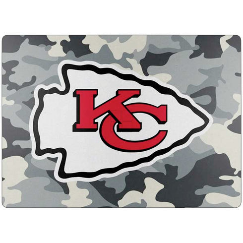 NFL Kansas City Chiefs Camo Surface Laptop 7 15in Skin
