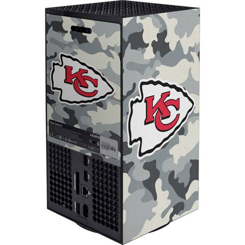 NFL Kansas City Chiefs Camo Xbox Series X Bundle Skin