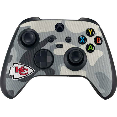 NFL Kansas City Chiefs Camo Xbox Series X Bundle Skin