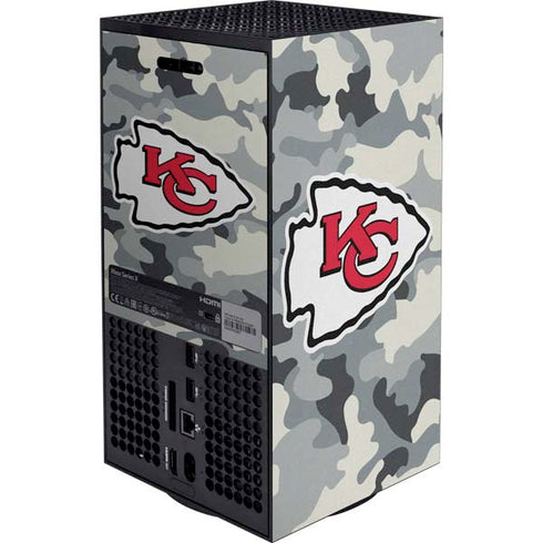 NFL Kansas City Chiefs Camo XBox Series X Digital Edition Bundle Skin