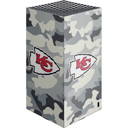 NFL Kansas City Chiefs Camo XBox Series X Digital Edition Console Skin