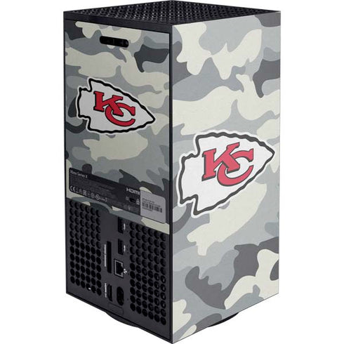 NFL Kansas City Chiefs Camo XBox Series X Digital Edition Console Skin