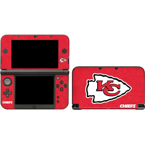 NFL Kansas City Chiefs Distressed Nintendo Skins
