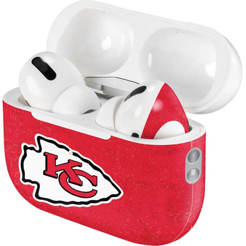 NFL Kansas City Chiefs Distressed AirPods Pro 2nd Gen Skin