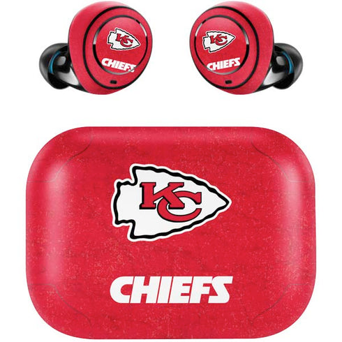 NFL Kansas City Chiefs Distressed Amazon Echo Buds Skin