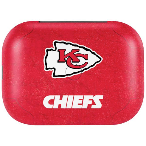 NFL Kansas City Chiefs Distressed Amazon Echo Buds Skin