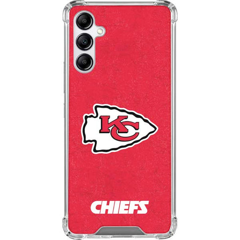 NFL Kansas City Chiefs Distressed Gabb Phone 4 Clear Case