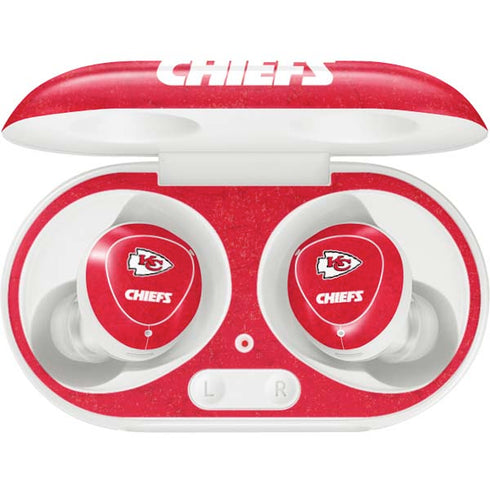 NFL Kansas City Chiefs Distressed Galaxy Buds Plus Skin