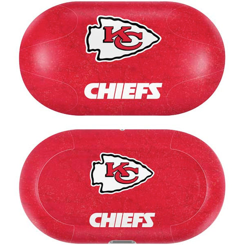 NFL Kansas City Chiefs Distressed Galaxy Buds Plus Skin