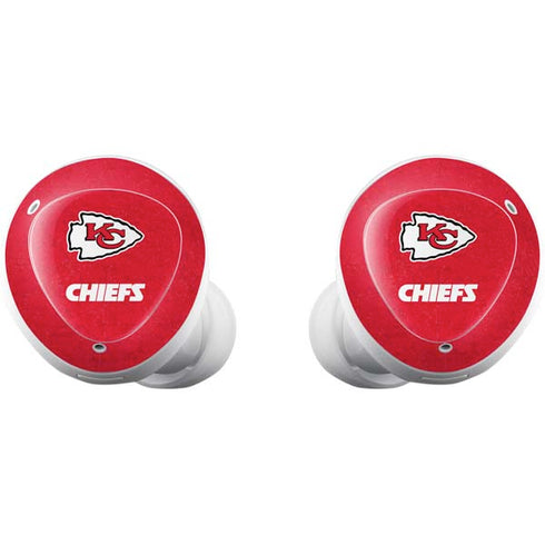 NFL Kansas City Chiefs Distressed Galaxy Buds Plus Skin