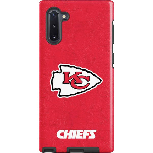 NFL Kansas City Chiefs Distressed Galaxy Cases