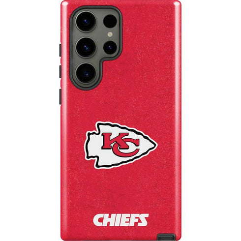 NFL Kansas City Chiefs Distressed Galaxy S23 Ultra Pro Case