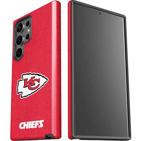 NFL Kansas City Chiefs Distressed Galaxy S23 Ultra Pro Case