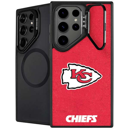 NFL Kansas City Chiefs Distressed Galaxy Cases